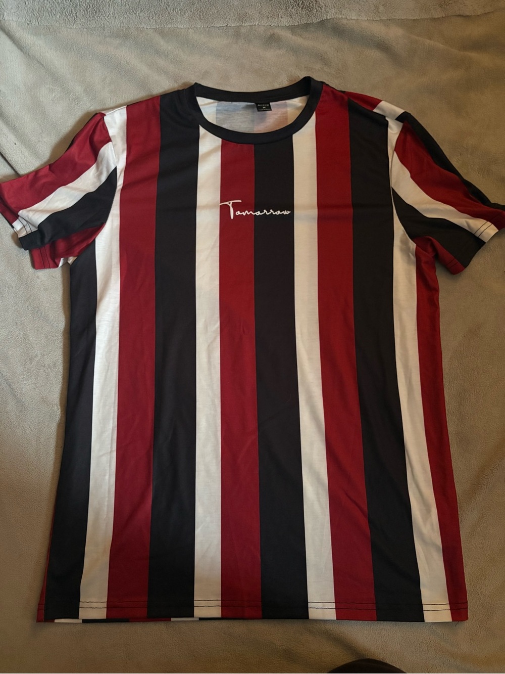 Shein Striped Mens T-Shirt